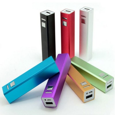 2600mAh Aluminum Portable Power Banks