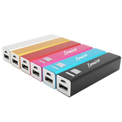 2600mAh Slim Metal Power Bank